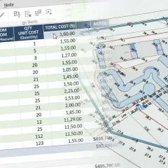 Szacowany koszt budowy skateparku: 495 780,00 zł. Tabela zawiera szczegółowe wyliczenia elementów i ich ceny.