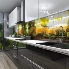 Najmodniejsze panele szklane do kuchni – trendy, wybór i inspiracje aranżacyjne