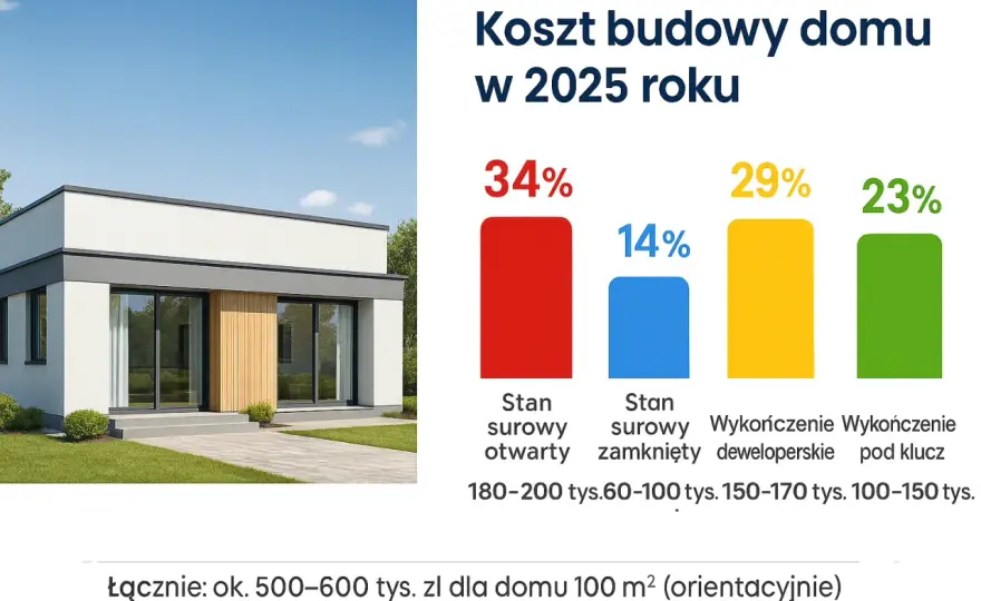 Ile kosztuje budowa domu za 1m2? Sprawdź aktualne ceny i koszty