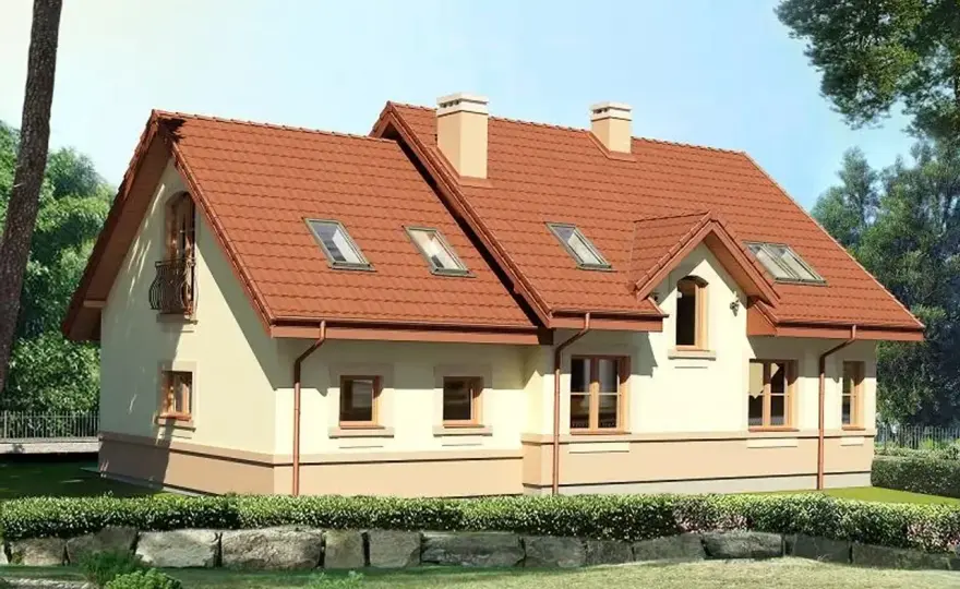 Karmelita Gold 2M: Projekt domu, koszty, układ i opinie | Damian Zieliński
